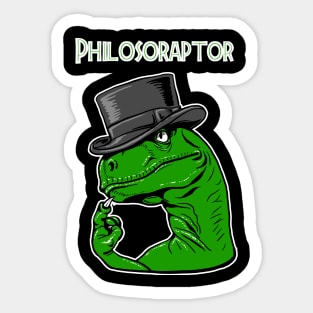 Philosoraptor Sticker